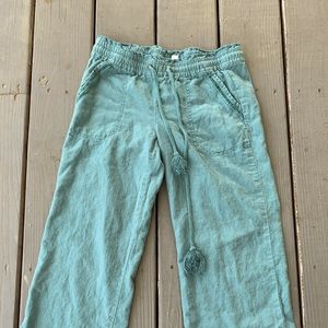 Baggy summery hippy linen pants